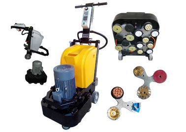 4 頭部 11HP の花こう岩の電気床ポリッシャの大理石の床の磨く機械